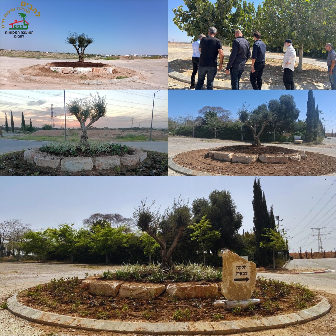 תמונות מלהבים גן הגבורה וצמחייה