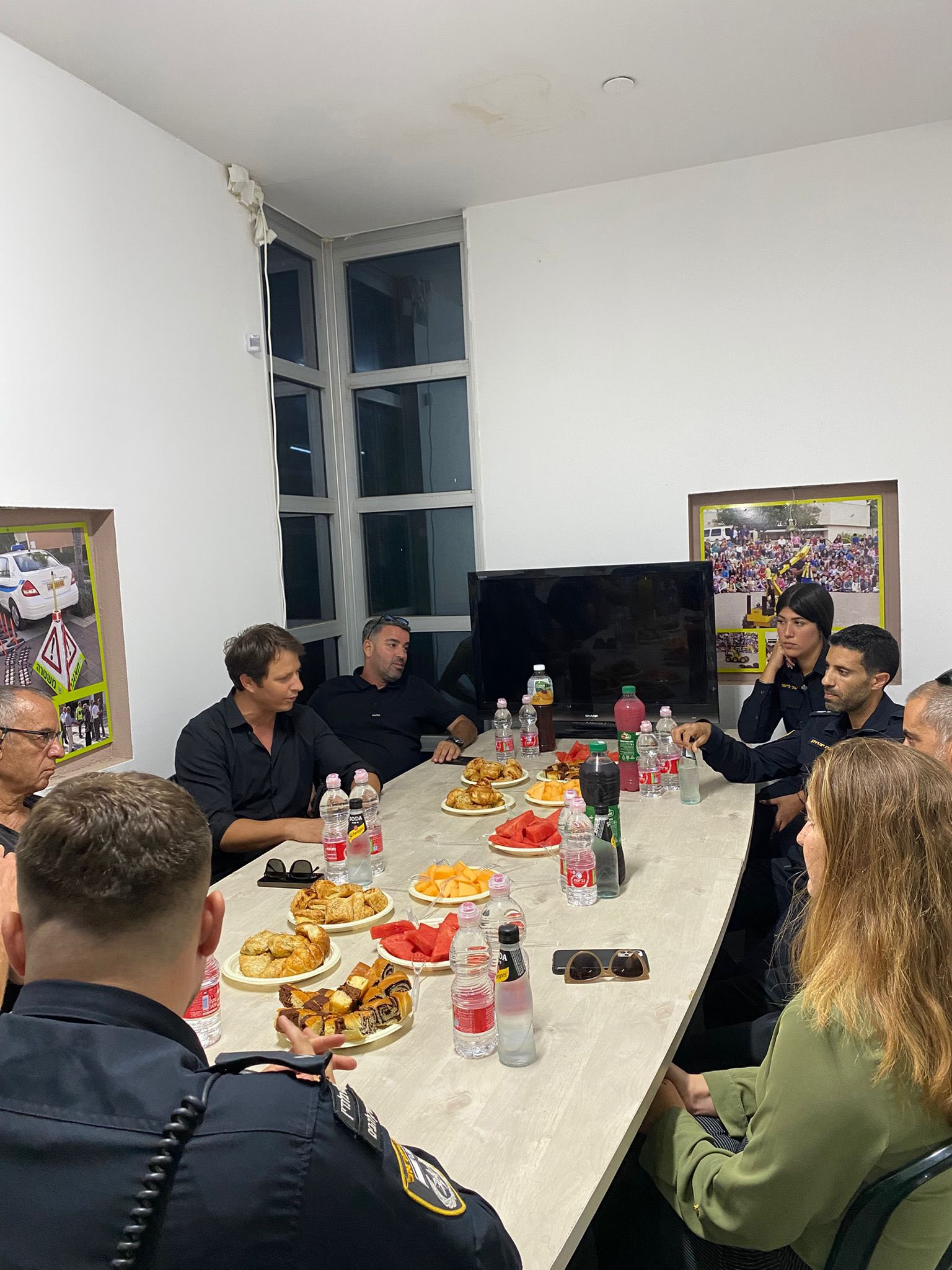 נקודת השיטור החדשה בלהבים יוצאת לדרך