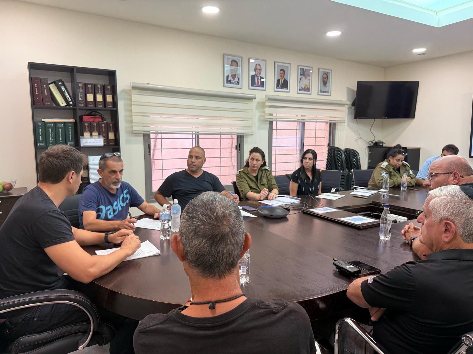 ישיבת הערכת מצב מועצה מקומית להבים