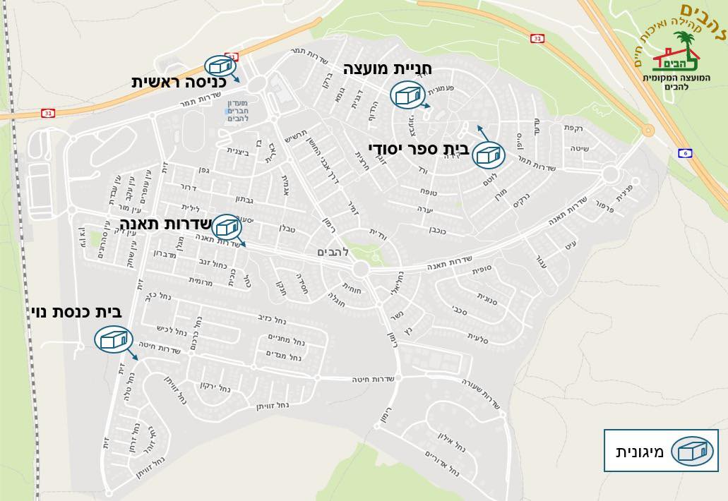 מפה להבים