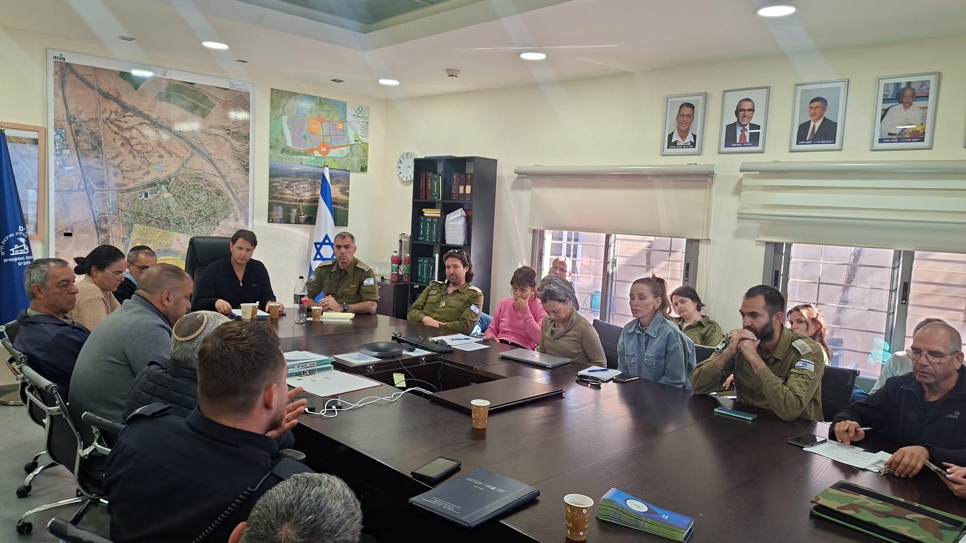 ישיבת הערכת מצב במועצה מקומית להבים 2.3.2026 