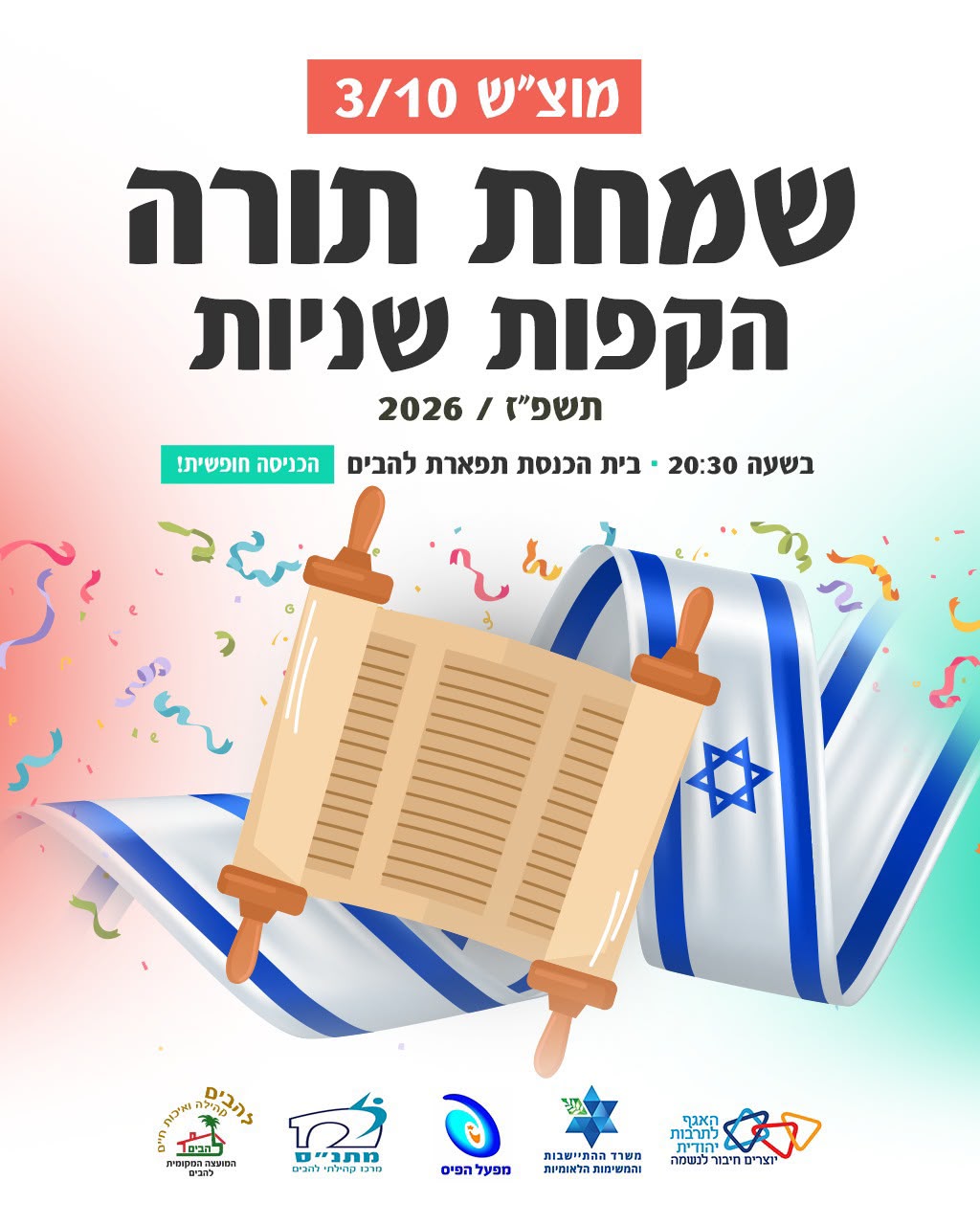 שמחת תורה הקפות שניות